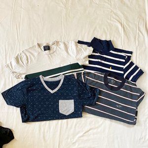 4 (XS) shirts Boys Assorted Brands